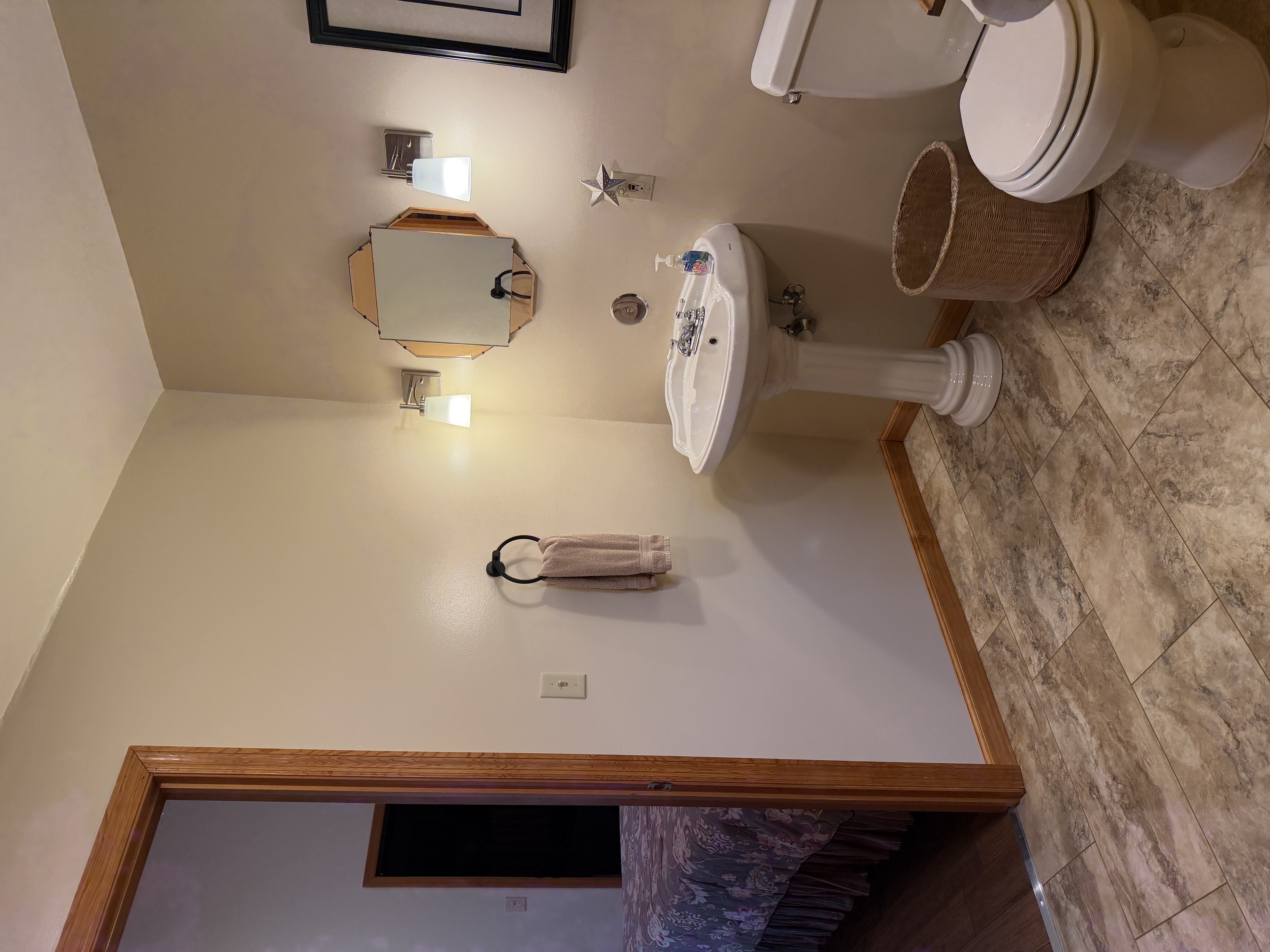 Toilet and sink